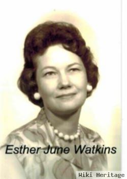 Esther June Mccarty Watkins