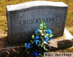 William M. Cruickshanks, Sr