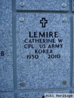 Catherine W Lemire