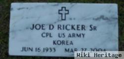 Corp Joe D. Ricker, Sr