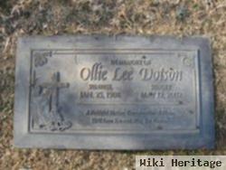 Ollie Lee Dotson