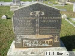 Will W. Spearman