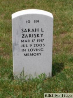 Sarah L Zarisky