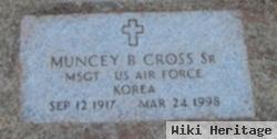 Muncey B Cross, Sr