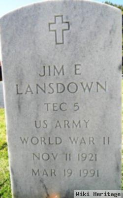 Jim E Lansdown