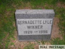 Bernadette Lyle Bishoff Wikner