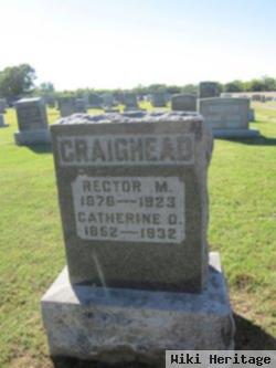 Rector M "rex" Craighead