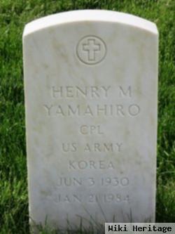 Henry M. Yamahiro