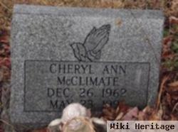 Cheryl Ann Mcclimate