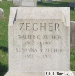 Walter G Zecher