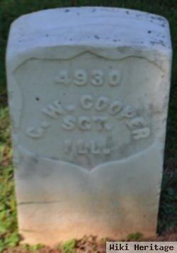 Sgt George W. Cooper