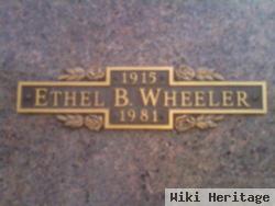 Ethel B. Wheeler