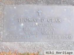 Thomas D Gear