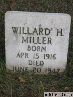 Willard H Miller