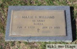 Maxie B. Williams