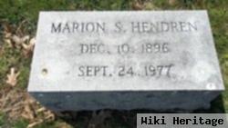 Marion Spruce Hendren