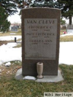 Paul Fredrick Van Cleve