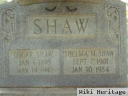 Oscar A. Shaw, Sr