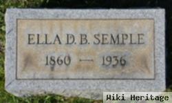 Ella D. Burns Semple