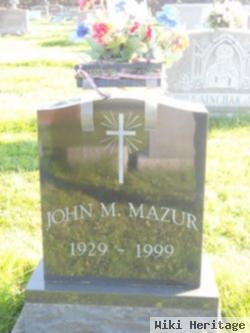 Sgt John M. Mazur