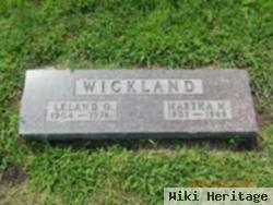 Leland O Wickland