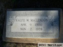 Ralph Mcclendon