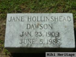 Jane Hollinshead Dawson