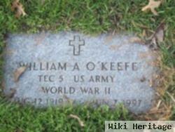 William A O'keefe