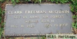 Sgt Clark Freeman Mcquain