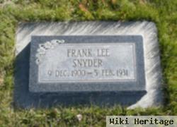 Frank Lee Snyder