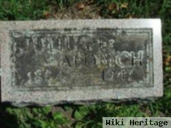 Julius Franklin Aldrich, Sr