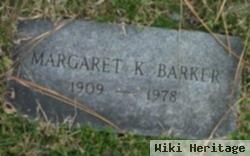 Margaret K Barker