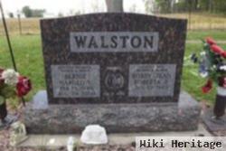 Harold V "bernie" Walston