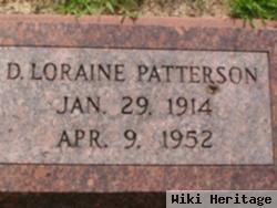 D. Loraine Patterson