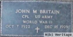 John M Britain