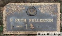 Florence Ruth "ruthie" Fullerton