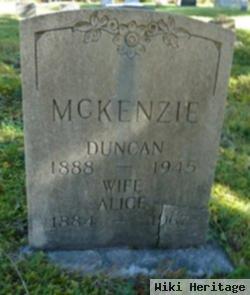 Duncan Mckenzie