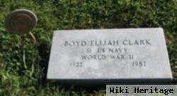 Boyd Elijah Clark