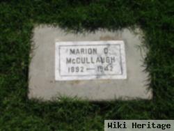 Marion D Mccullaugh