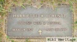 Harriette R. Lorentz