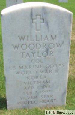 William Woodrow Taylor