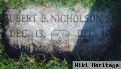 Hubert Barry Nicholson, Sr