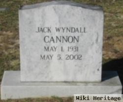 Jack Wyndall Cannon