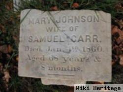 Mary Johnson Carr