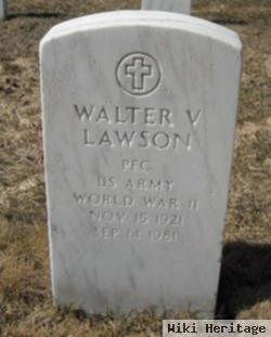 Walter V Lawson