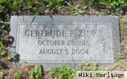 Gertrude B Zinky