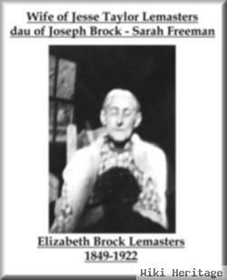 Elizabeth Brock Lamasters