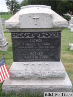 Thaddeus Stevens Todd