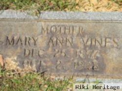 Mary Ann Salter Vines