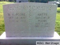 Hattie Sandefur Poore